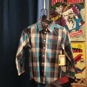Wrangler long sleeve collar shirt